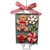 Clay Dough Holiday Cookies On Metal Pan Ornament Gingerbreadman And Snowflake 1 Clay Dough Holiday Cookies On Metal Pan Ornament Gingerbreadman And Snowflake -Country Christmas Loft usylp8anh1tmz2aeuebd