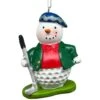 Snowman Golfer Ornament -Country Christmas Loft uv0hjonbj2z3y1mk3h1g