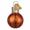Gumdrop Mini Basketball Glass Ornament -Country Christmas Loft uxrkw59kuo44tdwncndx