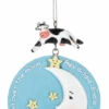 Cow Over The Moon Ornament - Hey Diddle Diddle -Country Christmas Loft uysysbcsfse7ktbu2oey