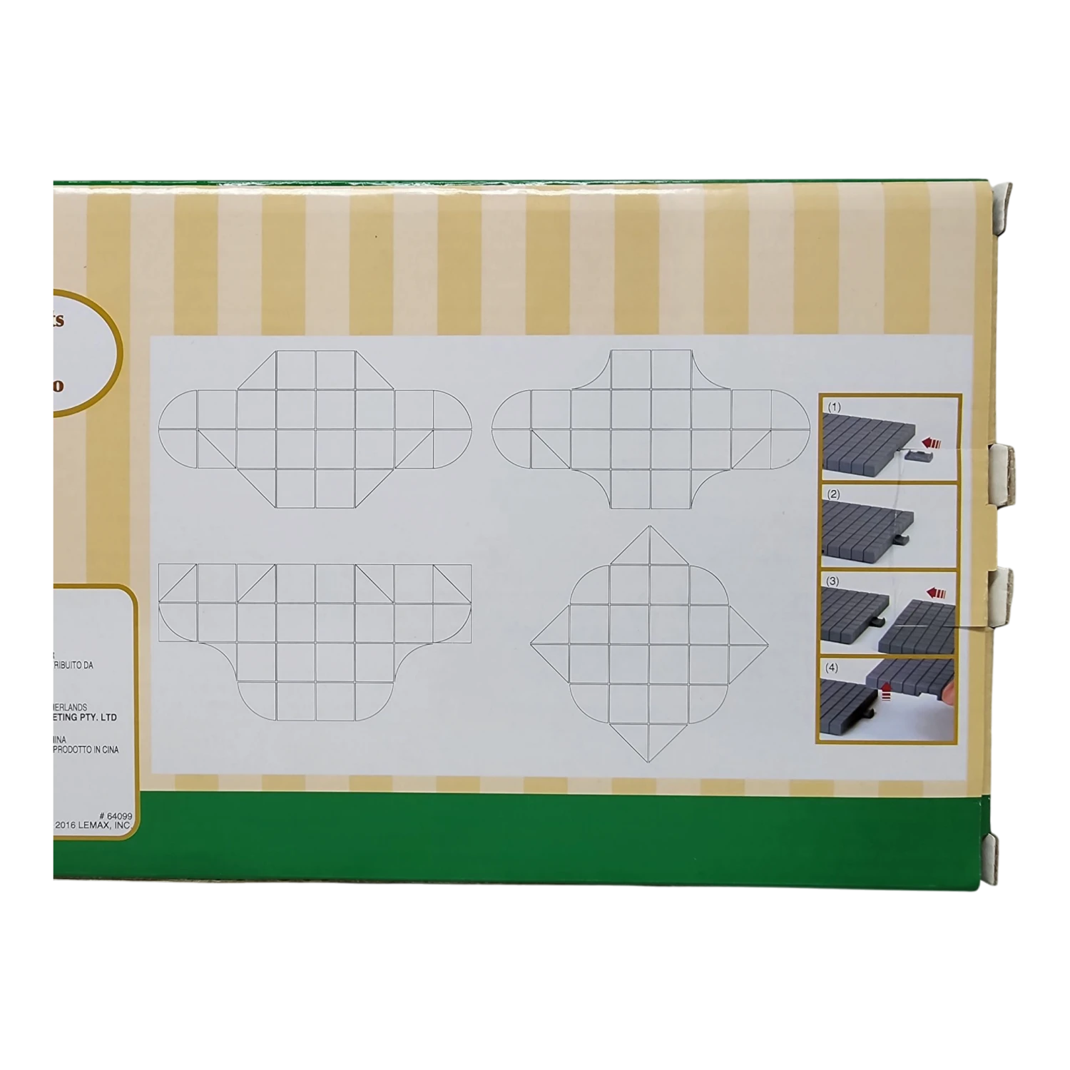 Lemax Complete Plaza Sidewalk - 32 Pieces 4 Lemax Complete Plaza Sidewalk - 32 Pieces - Image 2