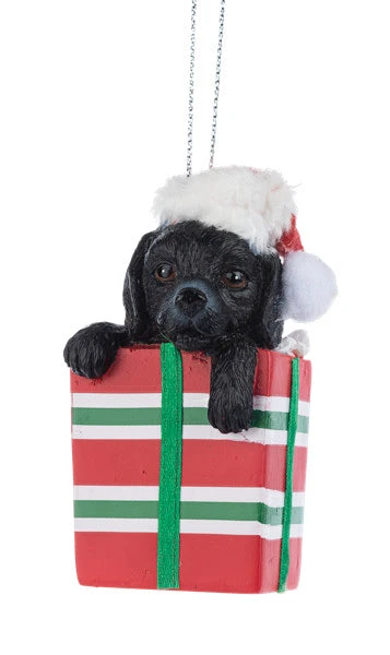 Comfy & Cozy Pet Ornament - Black Lab 3 Comfy & Cozy Pet Ornament - Black Lab