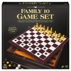 SpinMaster Family 10 Game Set