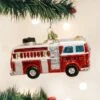 Fire Truck Glass Ornament -Country Christmas Loft vcf2e4wa51gcdgccrle5
