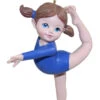 Kurt Adler Resin Gymnast Girl Ornament - Blue -Country Christmas Loft vf1evlxly0smjx8bkb7v
