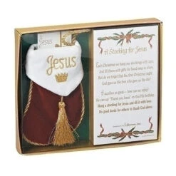 Roman Stocking For Jesus Ornament - 4.5 Inch -Country Christmas Loft vgw8wivlvlgjwiymljhq