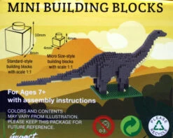 Mini Building Blocks - Brontosaurus -Country Christmas Loft vhbzkyluh7w8ngrwvjsu