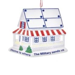 Kurt Adler Home Where Military Sends Us Ornament -Country Christmas Loft vi8n8rzzmgobfzl4yukg