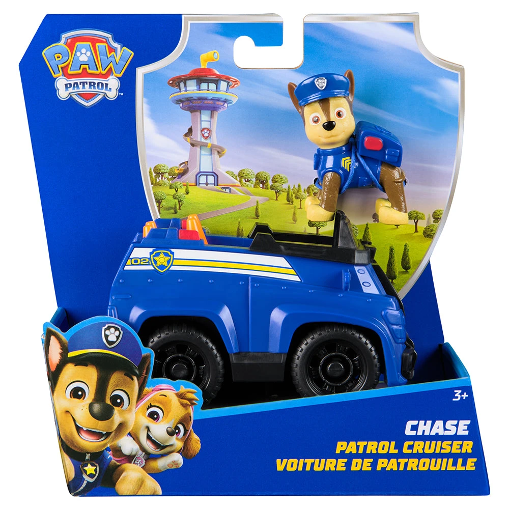 SpinMaster Paw Patrol Rescue Vehicle And Character - Chase And Patrol Cruiser 3 SpinMaster Paw Patrol Rescue Vehicle And Character - Chase And Patrol Cruiser