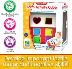 Farm Activity Cube 10 Farm Activity Cube -Country Christmas Loft vk55rygoyo18odqsr1by