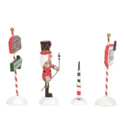Department 56 Peppermint Panache - 4 Piece Set -Country Christmas Loft vlaxyrceebn74khoybdu