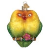 Love Birds Glass Ornament -Country Christmas Loft vn3xexwx7o3cwiodlfoj