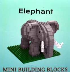 Mini Building Blocks - Elephant 8 Mini Building Blocks - Elephant -Country Christmas Loft vnthchfbmuxszodxsw94