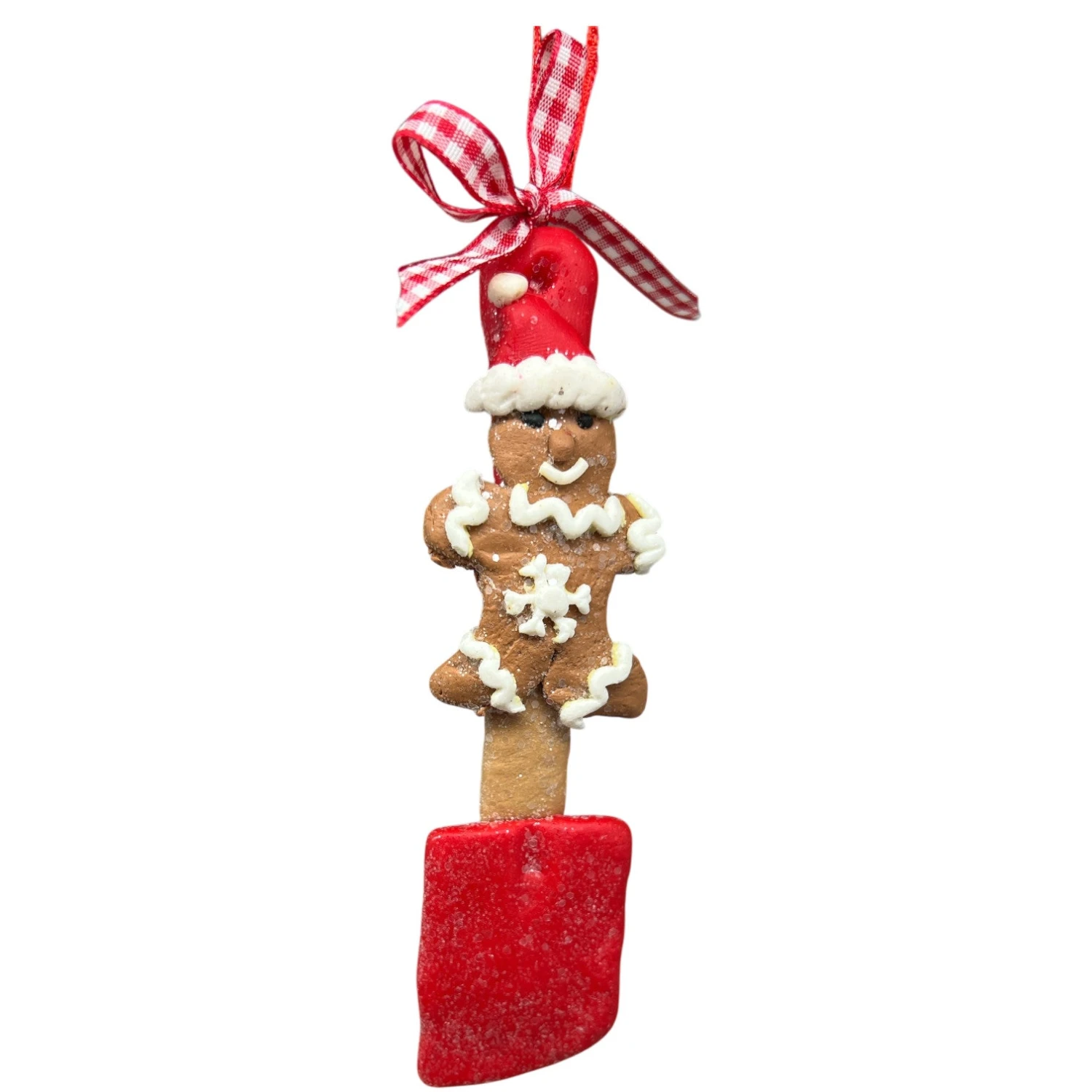 Clay Dough Holiday Spatula Ornament 3 Clay Dough Holiday Spatula Ornament