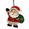 Rustic Wooden Ornament - Santa With A Bag Of Toys -Country Christmas Loft vshpp6loqf5vgdz1zgaz