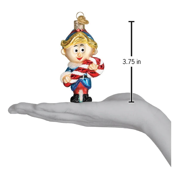 Hermey The Elf Glass Ornament 7 Hermey The Elf Glass Ornament - Image 5