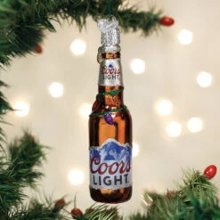 Holiday Coors Lite Bottle Ornament -Country Christmas Loft vtodfjovz5aycm2oylfa
