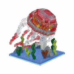 Mini Building Blocks - Jellyfish -Country Christmas Loft vy159iymyqijewjr4qwq
