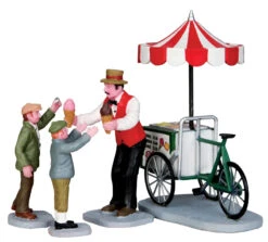 Lemax Gelato Cart - 4 Piece Set -Country Christmas Loft w6e7ipphwk0g8wx1cbwo