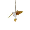Small Feeding Hummingbird - Gold Wing - Egyptian Glass Ornament -Country Christmas Loft w8nexvifltq5wnfkcevq