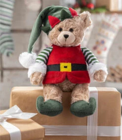 Joyous Elf Bear - 12 Inch -Country Christmas Loft w8ryo7jqfaoobxnj4ct7