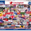 I Love England Puzzle - 1000 Piece -Country Christmas Loft waelc4wyeiel0eybnzsc