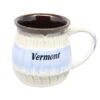 Drip Glaze Two-tone Pot Mug - Blue 2 Drip Glaze Two-tone Pot Mug - Blue -Country Christmas Loft wdqhaebjodtlhck87ebf