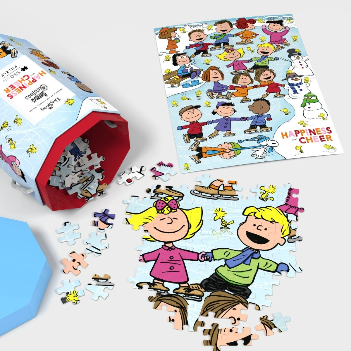 Peanuts - Happiness And Cheer - 550 Piece Puzzle 4 Peanuts - Happiness And Cheer - 550 Piece Puzzle - Image 2