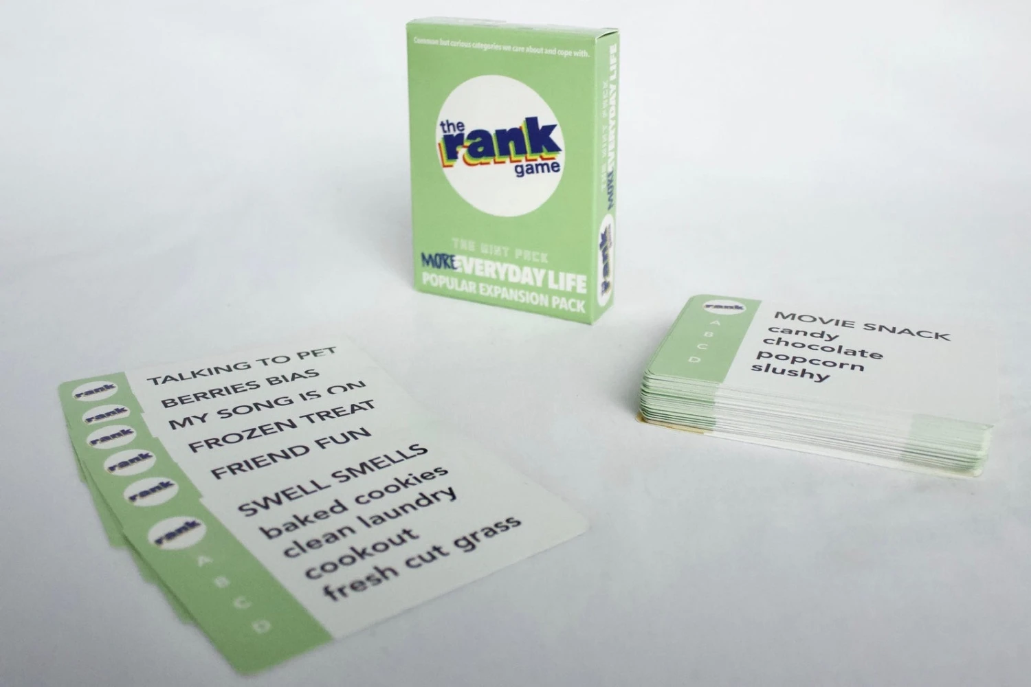 The Rank Game Expansion Pack: MORE Everyday Life (Mint Pack) 6 The Rank Game Expansion Pack: MORE Everyday Life (Mint Pack) - Image 4