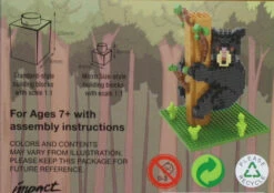 Black Bear On Tree Mini Building Blocks 9 Black Bear On Tree Mini Building Blocks -Country Christmas Loft wwlgou5bvp8xrdkgb1pu