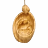 Modern Style Nativity Scene Ornament - Olive Wood - 3.5 Inch -Country Christmas Loft wysc5rsgycaiahlv8i4d