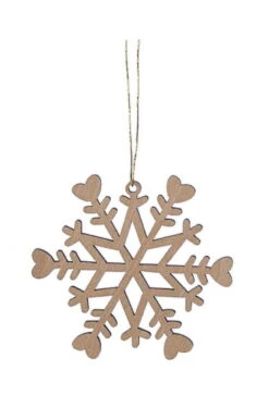 Laser Cut Wood Snowflake Ornament - Style 3 -Country Christmas Loft wz0p7w3grr11cyaqlyll