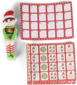 Roman Christmas Elf With Nice Naughty Stickers -Country Christmas Loft wzfc3aal429w2nmfopul
