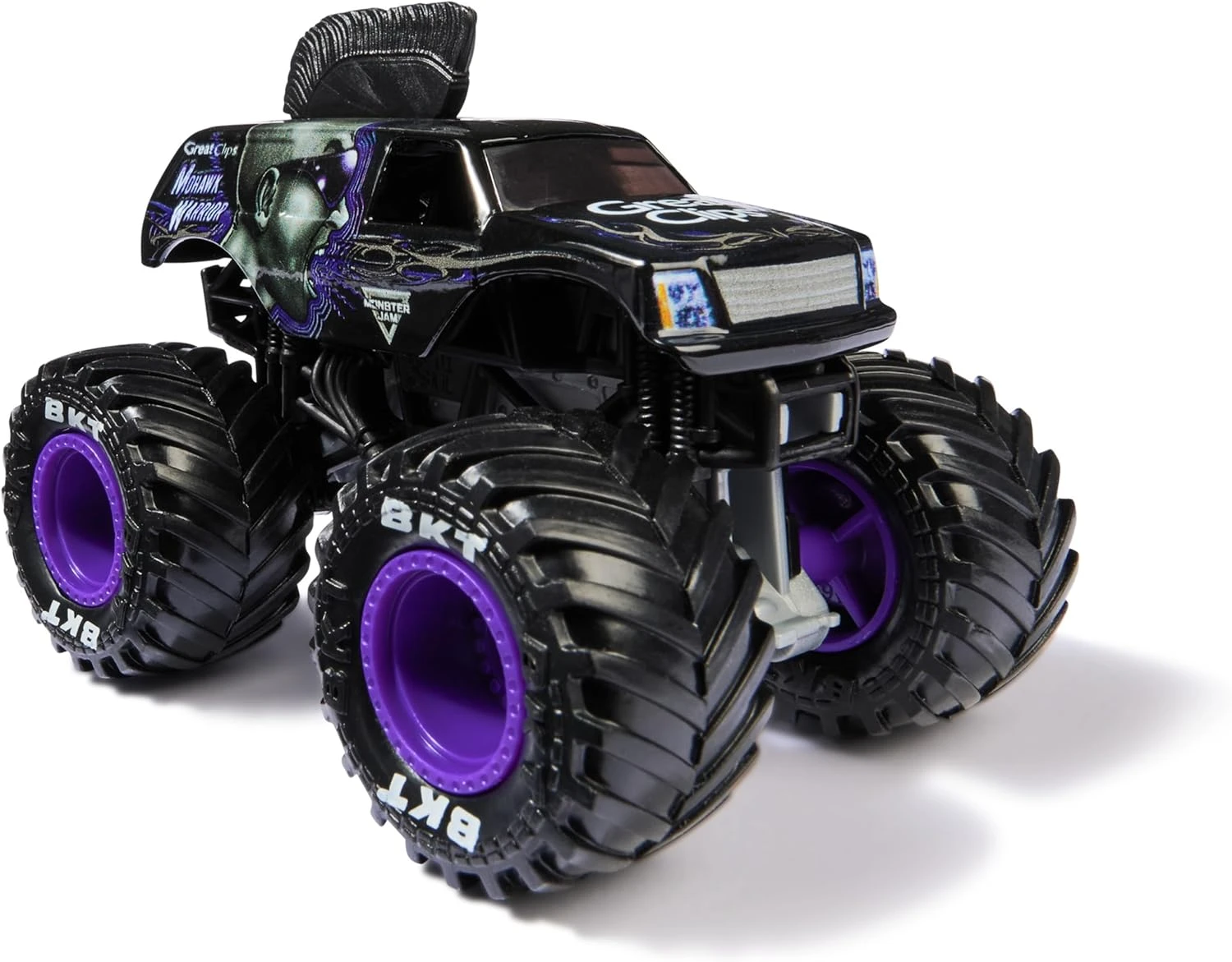 Monster Jam Official 1:64 Scale Monster Truck - Mohawk Warrior 4 Monster Jam Official 1:64 Scale Monster Truck - Mohawk Warrior - Image 2