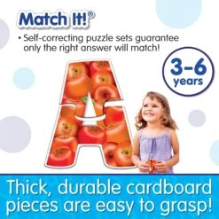 Alphabet Match Puzzle -Country Christmas Loft x5qiaallc7fiecty5moe