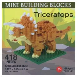 Mini Building Blocks - Triceratops -Country Christmas Loft x8uuvbejn4frw4gxteur