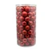 Red Shatterproof Ornament 100 Pack - 60mm -Country Christmas Loft xati6sosdvlf2dy5cicm