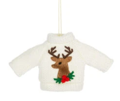 Knit Christmas Sweater Ornament - -Country Christmas Loft xb6dgvgxln4u73gdr3bj