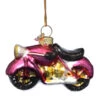 Kurt Adler 3 Inch Boxed Glass Ornament - Motorcycle -Country Christmas Loft xchxssdaasnh847wt3qe