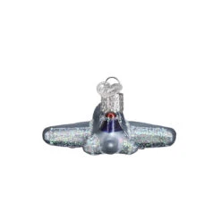 Passenger Plane Glass Blown Ornament -Country Christmas Loft xcr1t1a6oix92kt2cj0o