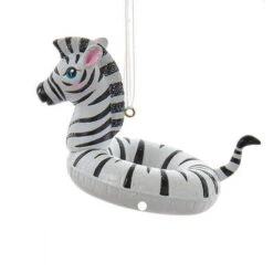 Kurt Adler Jungle Animal In Float Ornament - Zebra -Country Christmas Loft xekwi7bkefnrleanb6ti