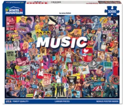 Music - 1000 Piece Jigsaw Puzzle