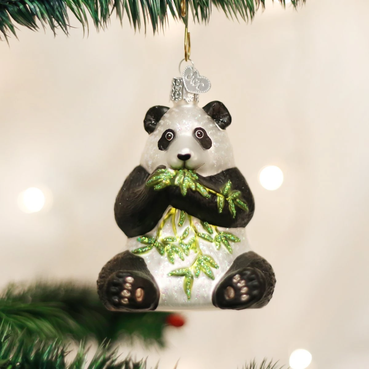 Old World Christmas Panda Ornament 7 Old World Christmas Panda Ornament - Image 5
