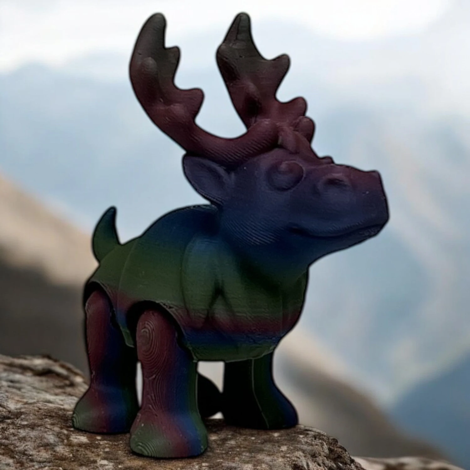 Bruce The Moose - Multi Color 4 Bruce The Moose - Multi Color - Image 2