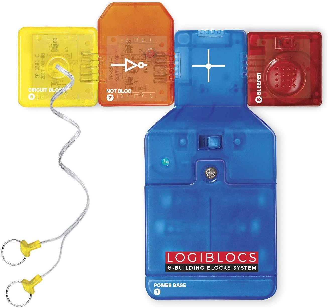Toysmith 4M Logiblocs E-Building Blocks System Smart Circuits Kit 4 Toysmith 4M Logiblocs E-Building Blocks System Smart Circuits Kit - Image 2