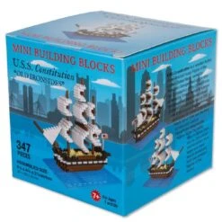 USS Constitution Mini Building Blocks