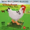 Mini Building Blocks - Farm Series - Chicken -Country Christmas Loft xky6xsuxsyqyhmbzgt0u