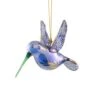 Gold Etched Glass Hummingbird Ornament - Blue -Country Christmas Loft xro1dkdjcyahbb9gshsx