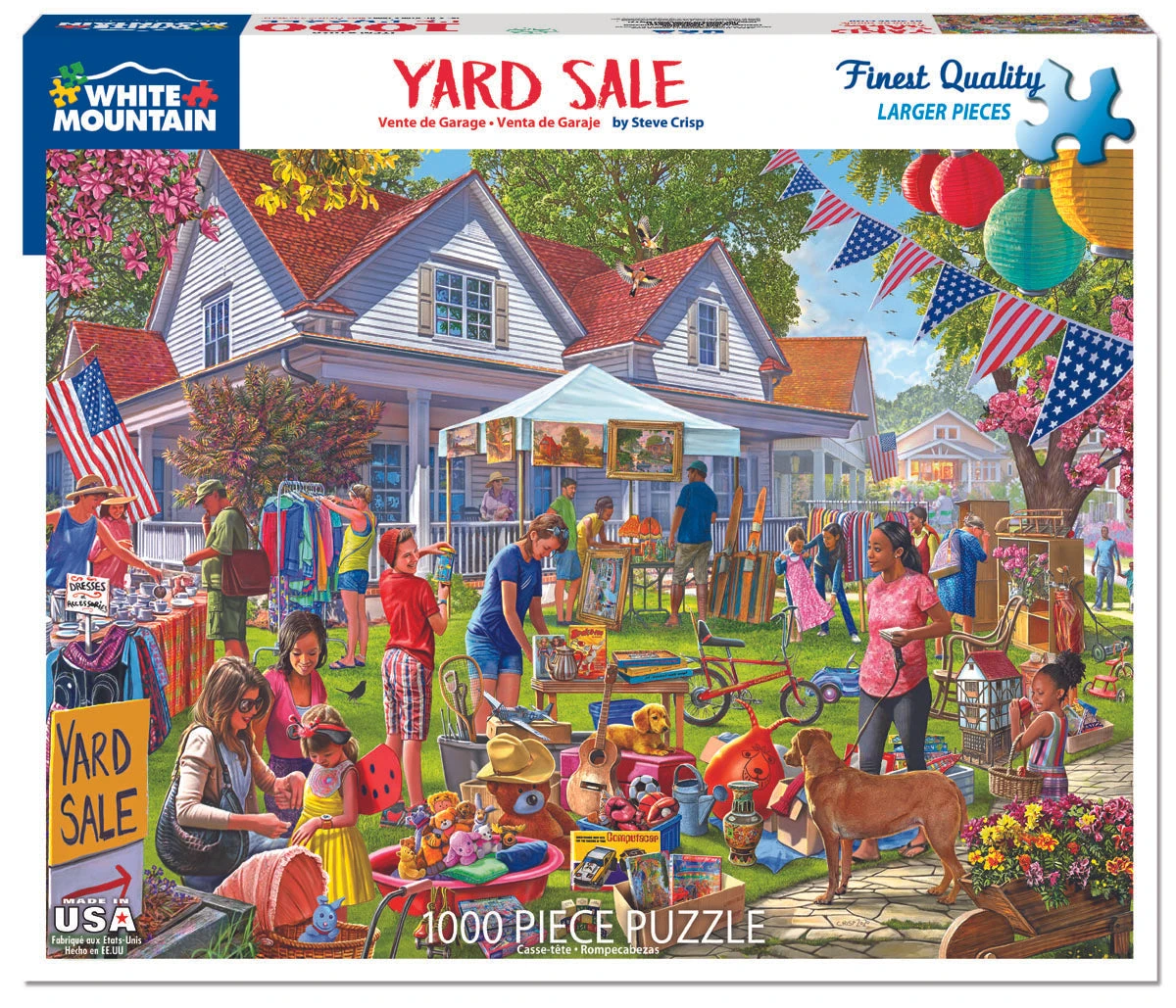 Yard Sale - 1000 Piece Puzzle 4 Yard Sale - 1000 Piece Puzzle - Image 2