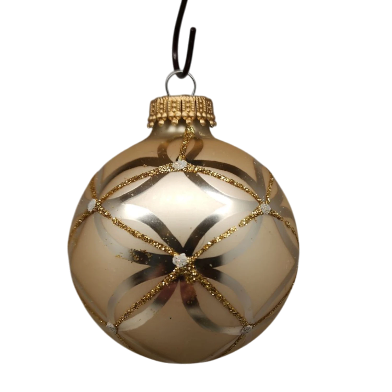 Krebs Value Glass Ornament 4 Pack - Glistening Elegance 4 Krebs Value Glass Ornament 4 Pack - Glistening Elegance - Image 2